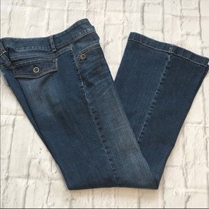 WHBM Trouser Leg Jeans sz 10